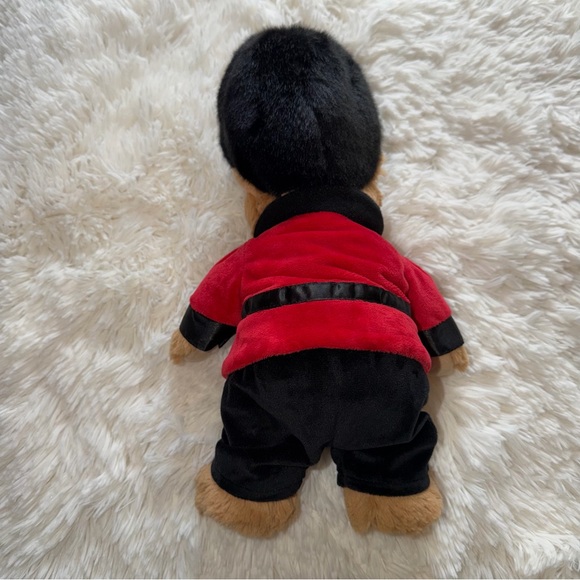 Harrods Royal Guard Plush Bear - Red Tan and Black - Picture 3 of 3